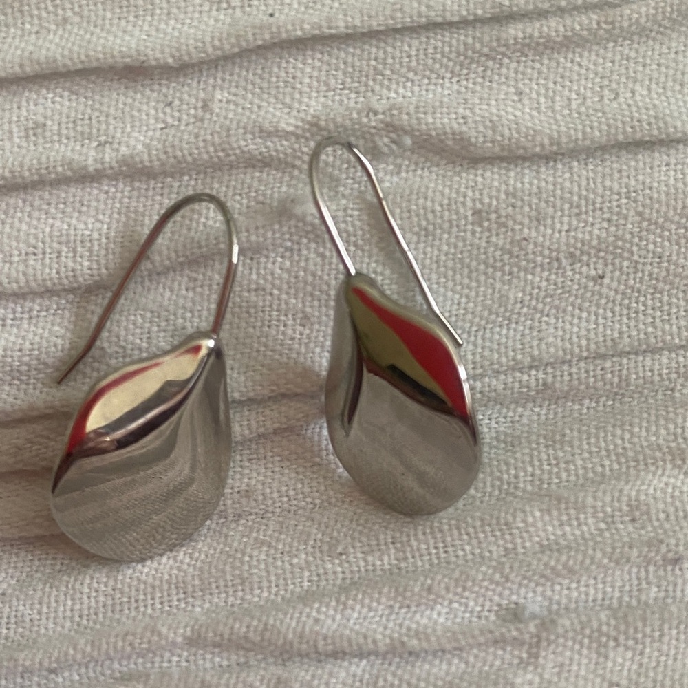 Elegant Silver Drop Earrings